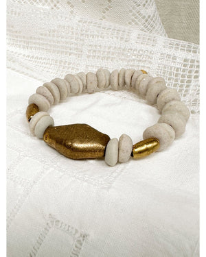 BRACELET MASSAY - Craie - 240622 - Mademoizelle Moon - Désaccords