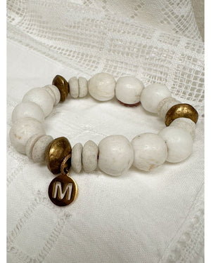 BRACELET MASSAY - Craie - 240623 - Mademoizelle Moon - Désaccords